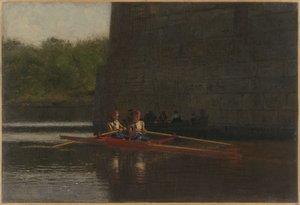 Los remeros (los hermanos Schreiber) de Thomas Eakins