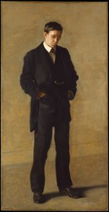 El pensador: retrato de Louis N. Kenton de Thomas Eakins
