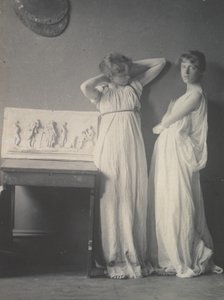 Dos Alumnos con Vestimenta Griega de Thomas Eakins