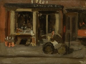 Sin título (escena callejera) de Thomas Eakins