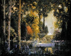 El jardín dorado de Thomas Edwin Mostyn