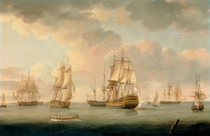 Buques de guerra británicos en Spithead