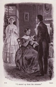Ilustración para La Mujer de Blanco de Wilkie Collins (litografía) de Thomas Eyre Macklin