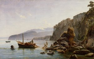 Pescadores en Sorrento de Thomas Fearnley