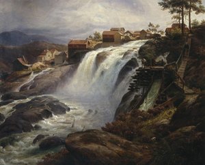 haugfoss de Thomas Fearnley