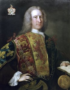 Sir Charles Townley, Garter Rey de Armas de Thomas Frye