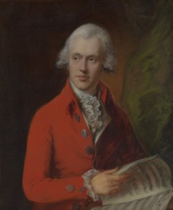 Charles Rousseau Burney 1747-1819, ca. 1780. de Thomas Gainsborough