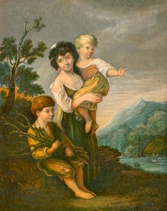 Niños de la cabaña de Thomas Gainsborough