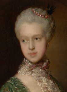 Elizabeth Wrottesley, luego duquesa de Grafton de Thomas Gainsborough