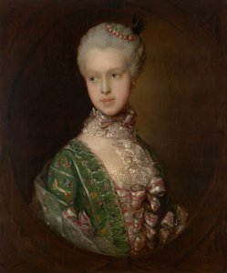Elizabeth Wrottesley, luego duquesa de Grafton de Thomas Gainsborough