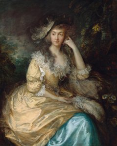 Frances Susanna, Lady de Dunstanville, c. 1786 de Thomas Gainsborough