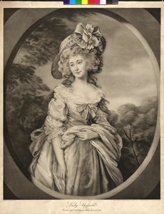 Lady Charlotte Sophia Sheffield de Thomas Gainsborough
