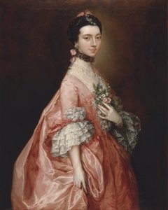 Mary Little, luego Lady Carr, ca. 1765 de Thomas Gainsborough