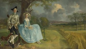 El Sr. y la Sra. Andrews, 1750 de Thomas Gainsborough