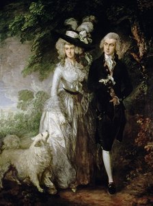 El Sr. y la Sra. William Hallett (El paseo matutino), c.1785