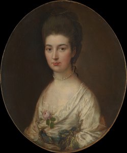 La señora de Ralph Izard (Alice De Lancey, 1746/47–1832) de Thomas Gainsborough