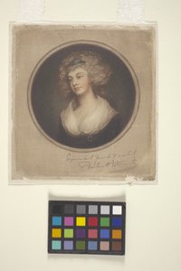 La hija del párroco (tinta) de Thomas Gainsborough