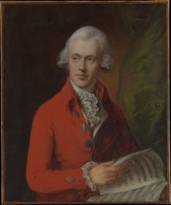 Retrato de Charles Rousseau Burney (1747–1819) de Thomas Gainsborough