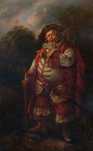 Retrato de James Quin como Falstaff, siglo XVIII, 1935