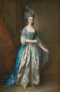 Retrato de la Sra. William Villebois de Thomas Gainsborough