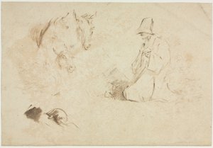 Bocetos: Figuras y animales de Thomas Gainsborough