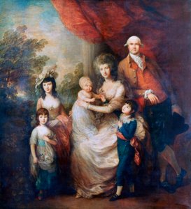 La familia Baillie de Thomas Gainsborough
