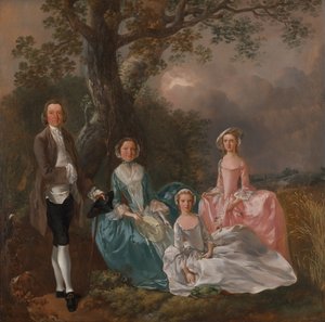 La familia Gravenor de Thomas Gainsborough