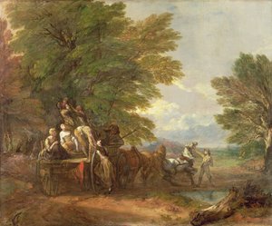 El carro de la cosecha, c.1767