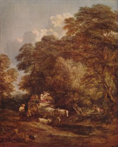 El carro del mercado de Thomas Gainsborough