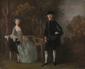 Lady Lloyd y su hijo, Richard Savage Lloyd, de Hintlesham Hall, Suffolk