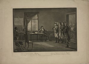 El Emperador Pablo I condescendiendo a visitar a Kosciusko en la prisión de Thomas Gaugain