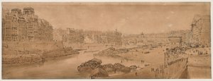 Una selección de veinte de las vistas más pintorescas de París de Thomas Girtin