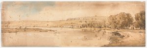 Una Selección de Veinte de las Vistas Más Pintorescas de París, 1802 de Thomas Girtin