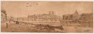 Una selección de veinte de las vistas más pintorescas de París de Thomas Girtin
