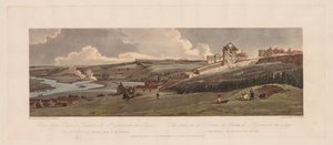 Una Selección de Veinte de las Vistas Más Pintorescas de París: Vista desde la Terraza del Palacio, 1803 de Thomas Girtin