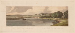 Una selección de veinte de las vistas más pintorescas de París: Vista de Belle Vue y Pont de Sèvres de Thomas Girtin