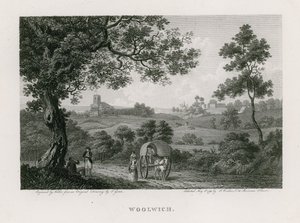 Una vista de Woolwich de Thomas Girtin