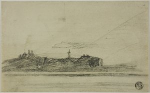 Castillo en la orilla de Thomas Girtin