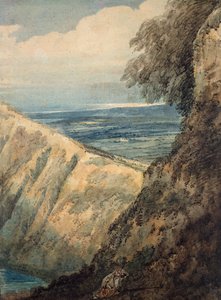 Costa de Dorset, cerca de Lulworth Cove de Thomas Girtin