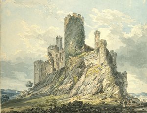 Castillo de Conway, c.1793 de Thomas Girtin