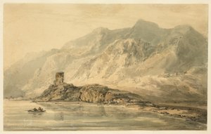 Castillo de Dolbadarn de Thomas Girtin