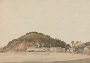 Cabo en la costa del sur de Devon, posiblemente Shaldon