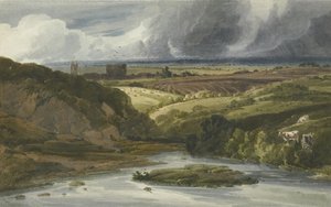 Castillo de Lydford, 1800 de Thomas Girtin