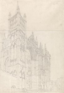 Catedral de Peterborough, Huntingdonshire, c.1794