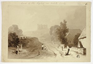 Colina de Santa Catalina, Guildford de Thomas Girtin