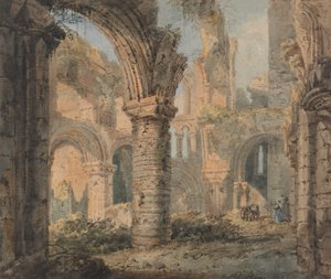 La Isla Sagrada de San Cuthbert de Thomas Girtin