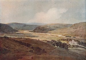 El Valle del Aire, c1800 de Thomas Girtin