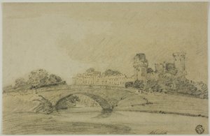 Castillo de Warwick de Thomas Girtin
