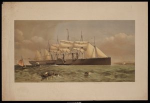 Barco de vapor Great Eastern de Thomas Goldsworth Dutton