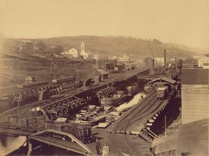 Los muelles, Honesdale de Thomas H. Johnson